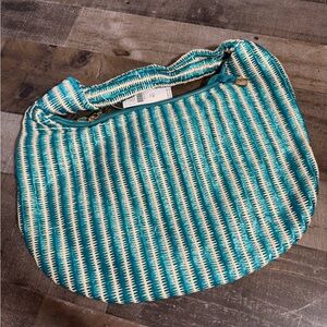 NWT Anthropologie‎ Melie Bianco Briggitte Satchel Raffia Bag